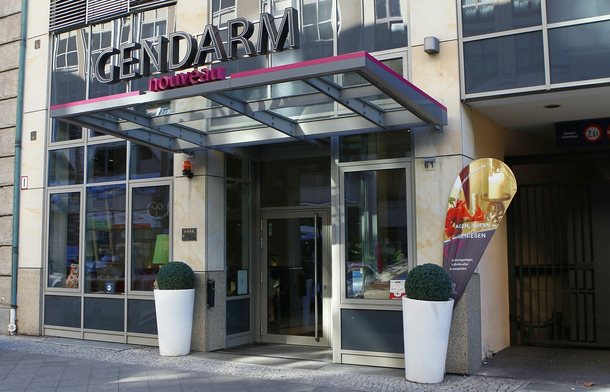 Hotel Gendarm Nouveau 柏林 外观 照片